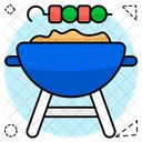 バーベキュー  アイコン
