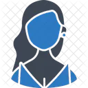 女性、女、少女 アイコン