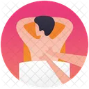 바디 마사지 마사지 스파 아이콘