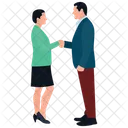 비즈니스 미팅  아이콘