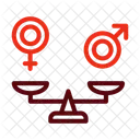 男女平等、平等、フェミニズム アイコン