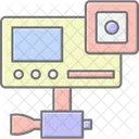 アクションカメラ  アイコン