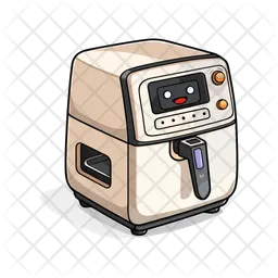 揚げ物器  アイコン