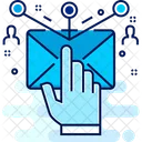 비즈니스 메시지 SMS 아이콘