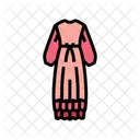 フリル、裾、ドレス アイコン