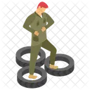 兵士、軍人、戦闘員 アイコン