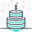 ケーキ  アイコン