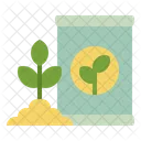 植物、成長、アイコン アイコン
