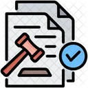 法的文書、フォーム、法的 アイコン