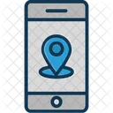 GPS 위치 핀 위치 포인터 아이콘