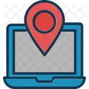 GPS 위치 핀 위치 포인터 아이콘