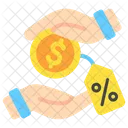 金融、経済、お金 アイコン