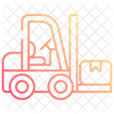 貨物フォークリフト アイコン