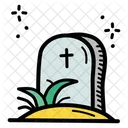 墓、石、庭 アイコン