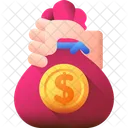 お金、金融、通貨 アイコン