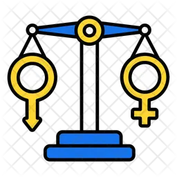男女平等尺度  アイコン