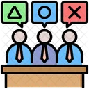 陪審員、裁判所、法律 アイコン