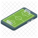 サッカー場、遊び場、遊び場 アイコン