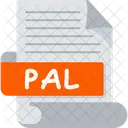Pal Pal 파일 Pal 형식 아이콘