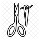 刺繍用はさみ  アイコン