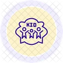 키즈 클럽 키즈 클럽 아이콘