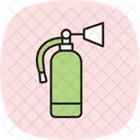 消火器、火、消火器 アイコン