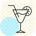 カクテルグラス、カクテル、グラス アイコン