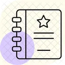 予約書、予約、本 アイコン