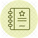 予約書、予約、本 アイコン