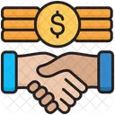 金融取引  アイコン
