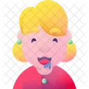 よだれ、絵文字、顔 アイコン