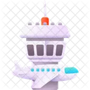 空港タワー  アイコン