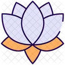 インドハス、花、開花 アイコン