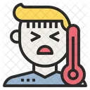 インフルエンザ、ケト、風邪 アイコン