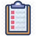 To Do リスト、項目リスト、箇条書きリスト アイコン