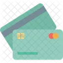 クレジットカード、銀行カード、キャッシュカード アイコン