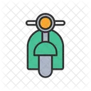 オートバイ、自転車、モペット アイコン