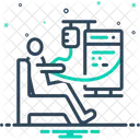 透析、腎臓、血液透析 アイコン