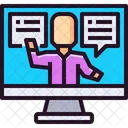 テレビのニュース  アイコン