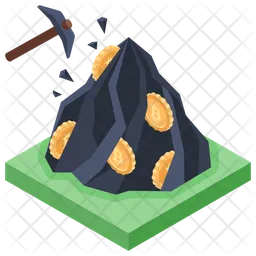 ビットコインマイニング  アイコン
