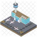 공항 터미널  아이콘