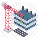 建設中の建物  アイコン