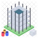 建設中の建物  アイコン