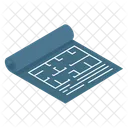 建築設計図用紙  アイコン