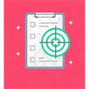 目標リスト、 To Doリスト、アイテムリスト アイコン