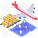航空貨物  アイコン