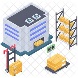 保管倉庫  アイコン