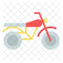 オートバイ、モーターバイク、モーターサイクル アイコン