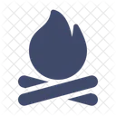 焚き火  アイコン