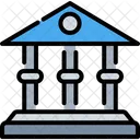 銀行、建物、金融 アイコン